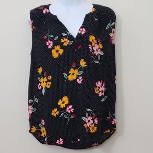 Old Navy women top sleeveless summer spring Large